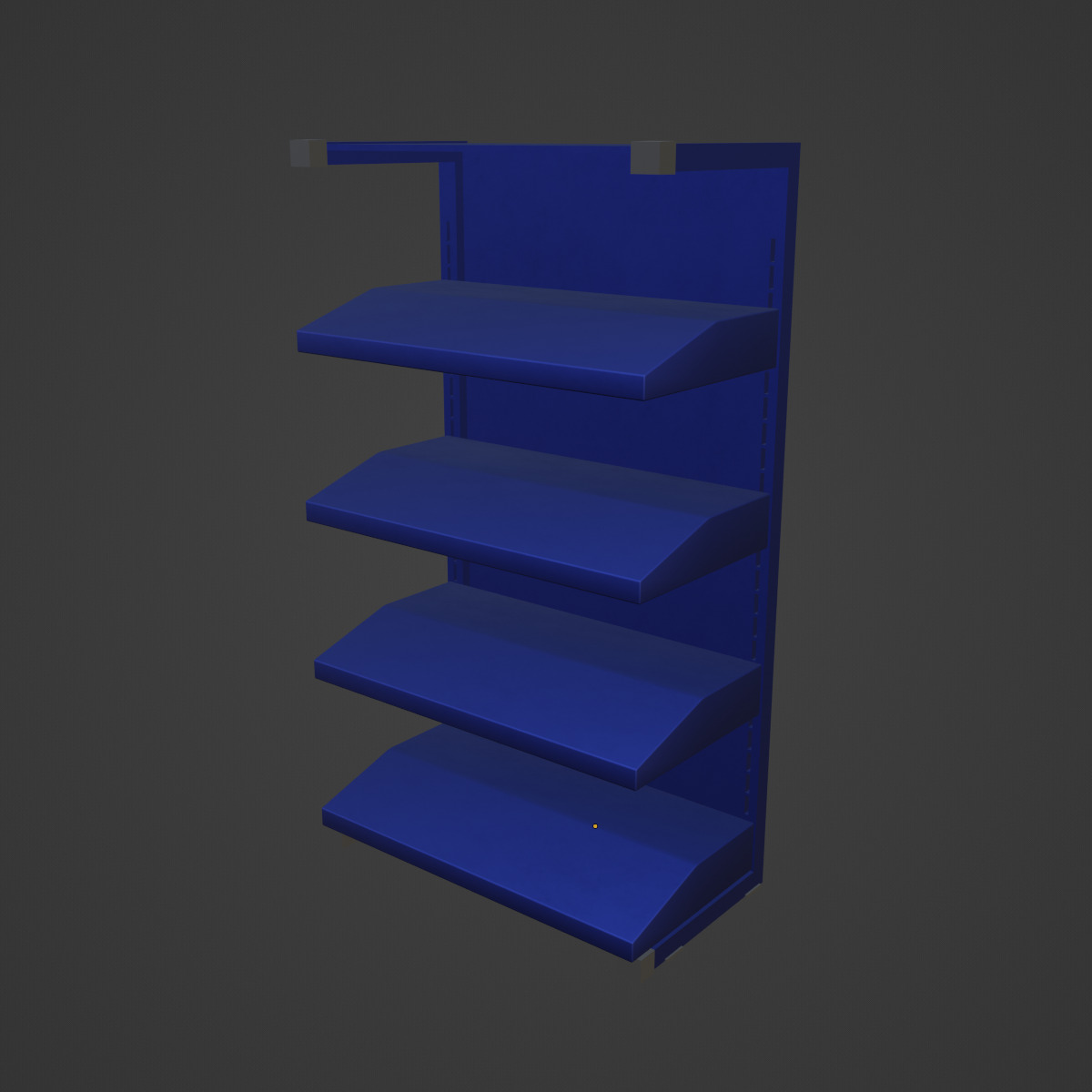 Medical Shelf 08 Low-poly 3D model_6