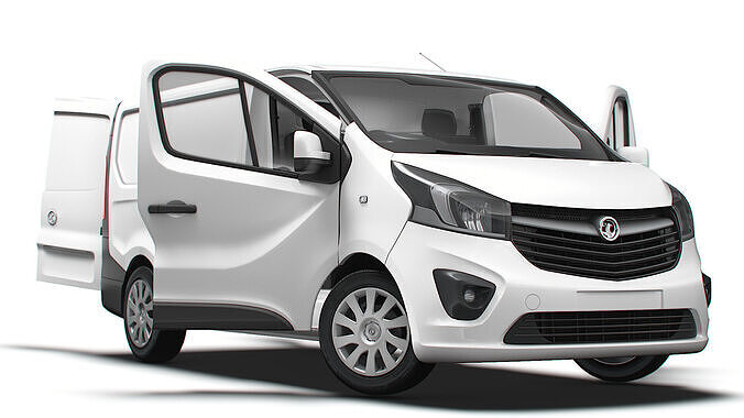 Vauxhall Vivaro Van L1H1 HQInterior 2019 3D model