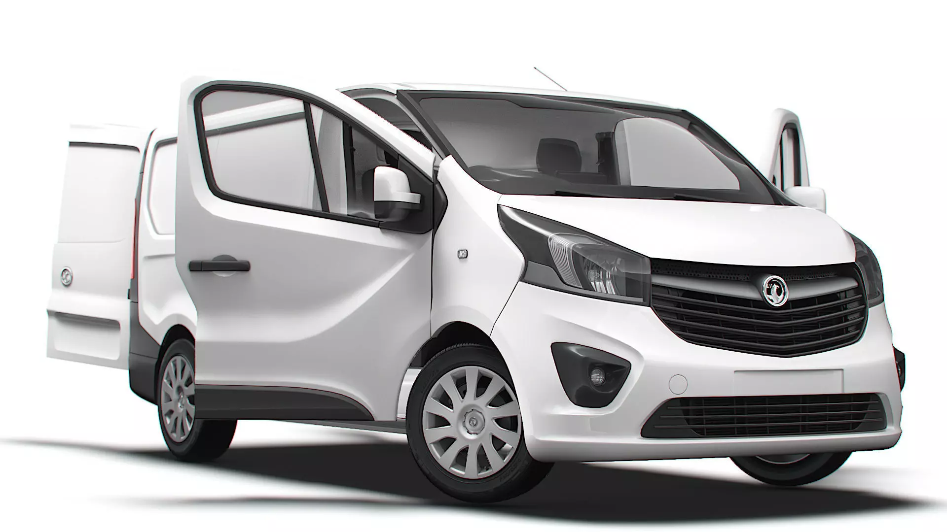 Vauxhall Vivaro Van L1H1 HQInterior 2019 3D model