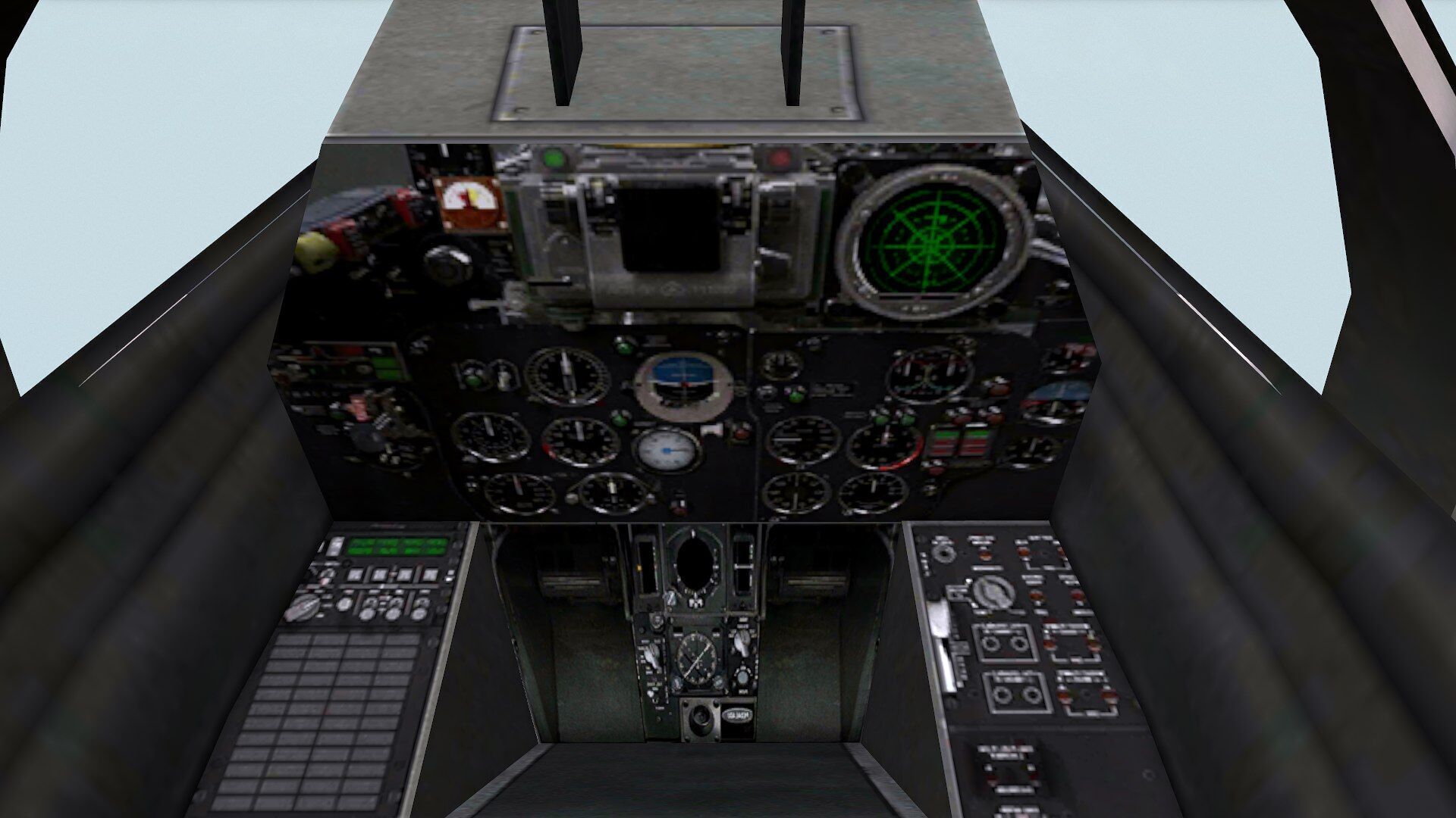 Sukhoi Su-27P Ukrainian Fighter Jet Low-poly PBR Low-poly 3D model_22