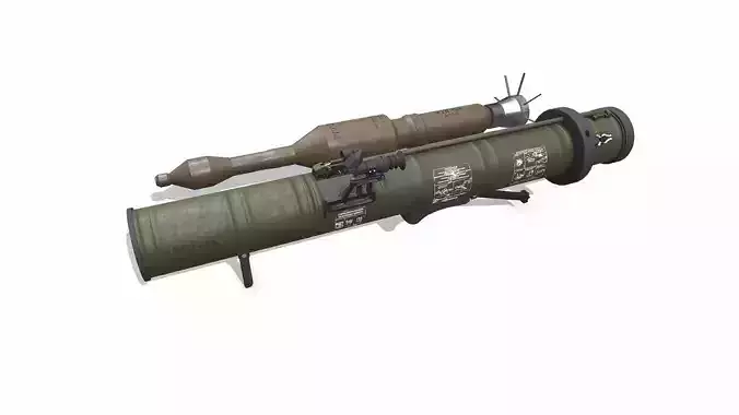 RPG-28 Anti-tank Rocket Launcher Low-poly PBR Low-poly 3D model