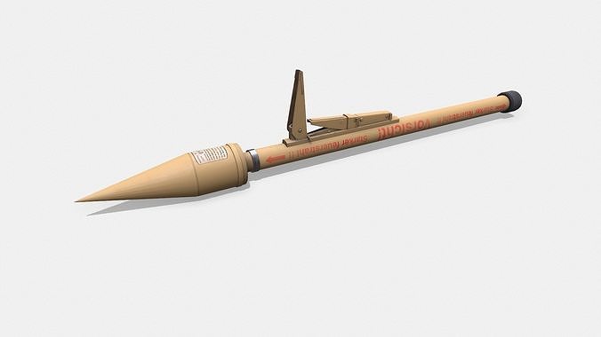Panzerfaust 150M Anti-tank Rocket Launcher Low-poly PBR Low-poly 3D model