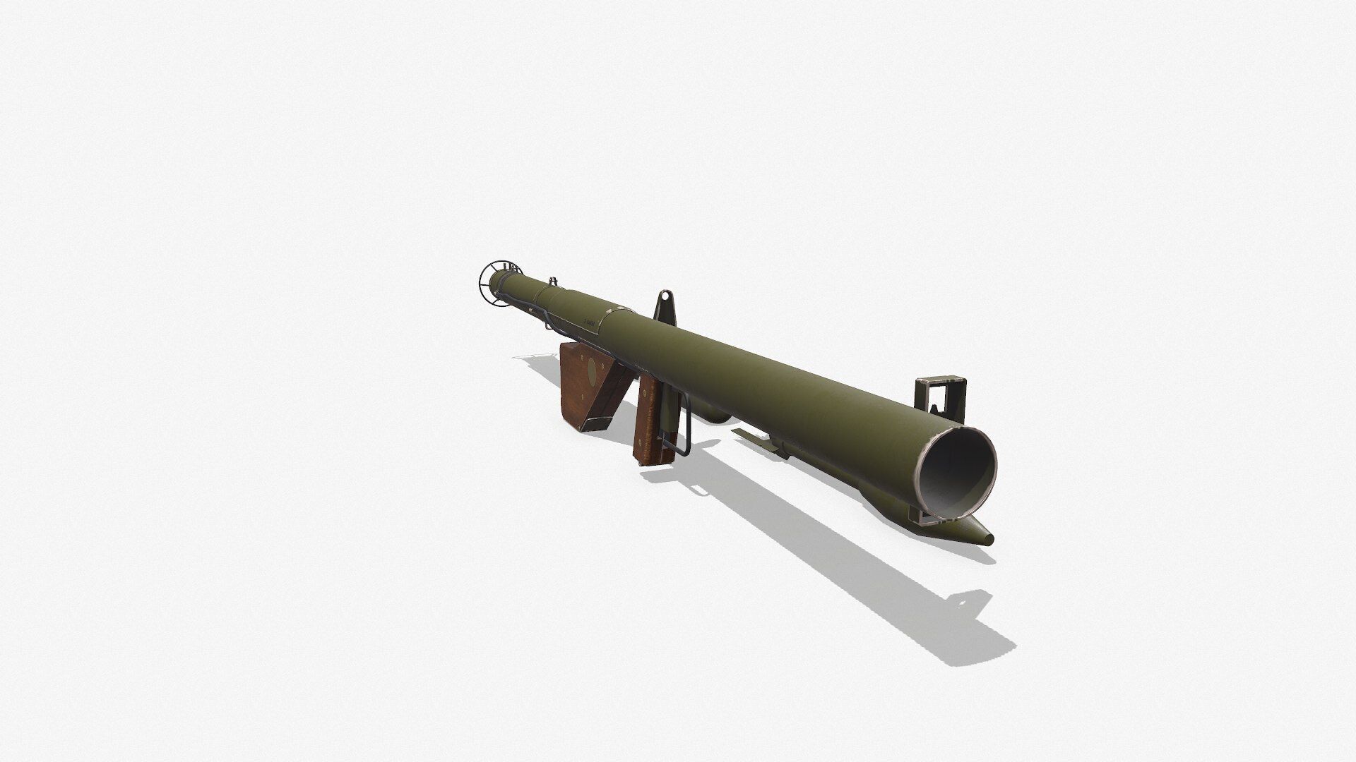 M1A1 Bazooka Low-poly PBR Low-poly 3D model_12