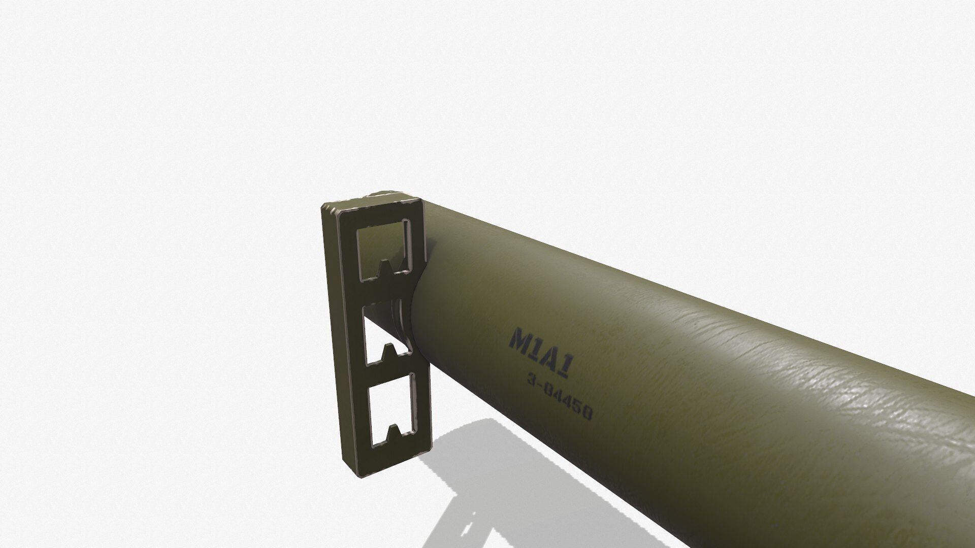 M1A1 Bazooka Low-poly PBR Low-poly 3D model_19