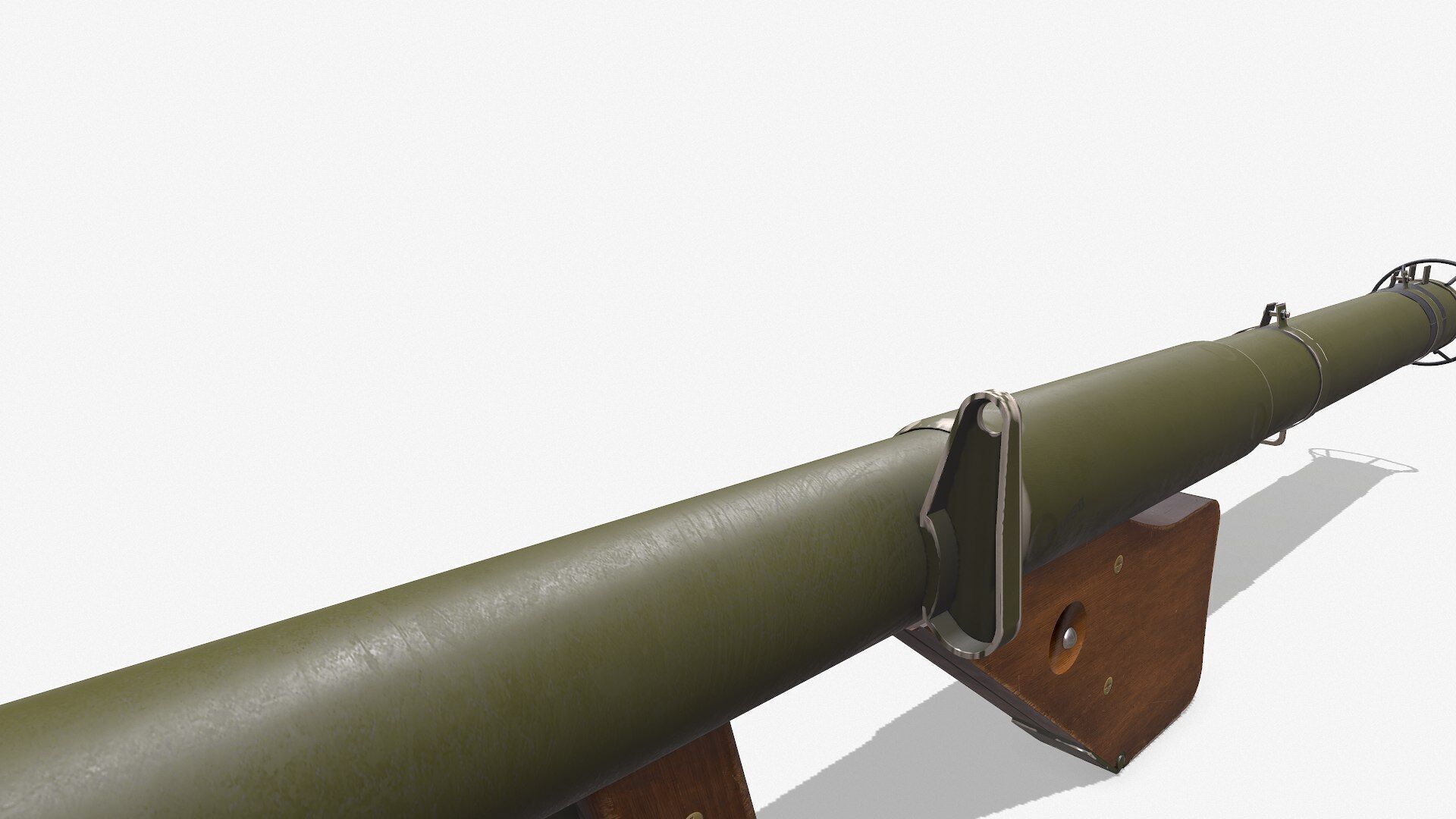 M1A1 Bazooka Low-poly PBR Low-poly 3D model_20