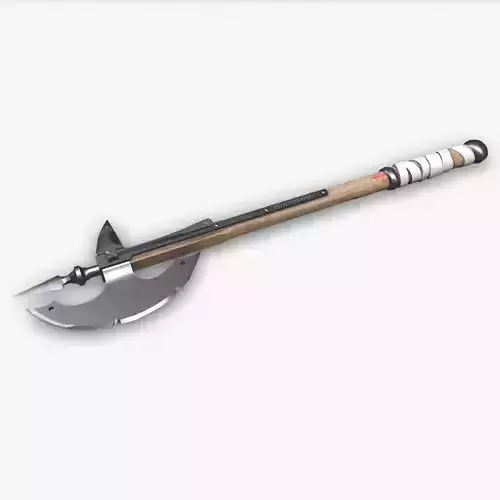 Horseman Axe Low-poly PBR Low-poly 3D model