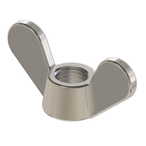 Steel Wing Nut 3D print model