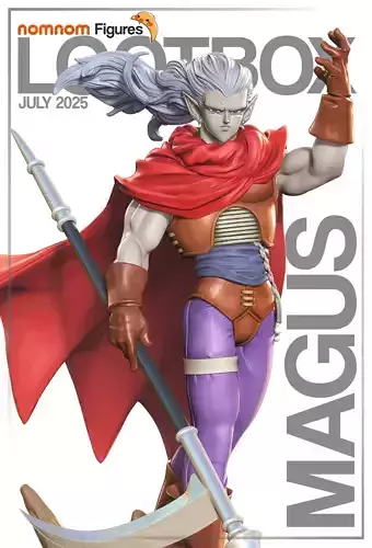 Magus - Chrono Trigger 3D print model