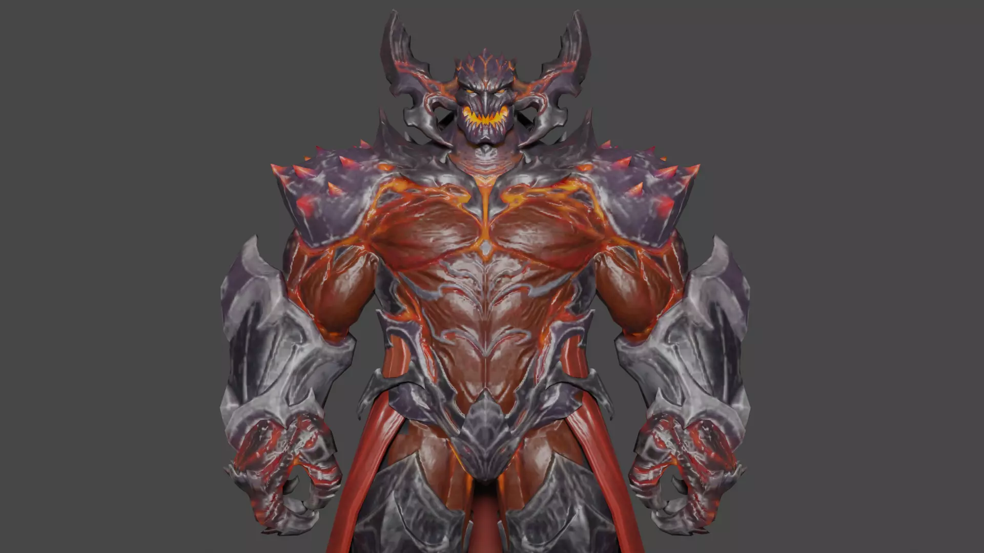 Dormammu 3D Model Low-poly 3D model_0