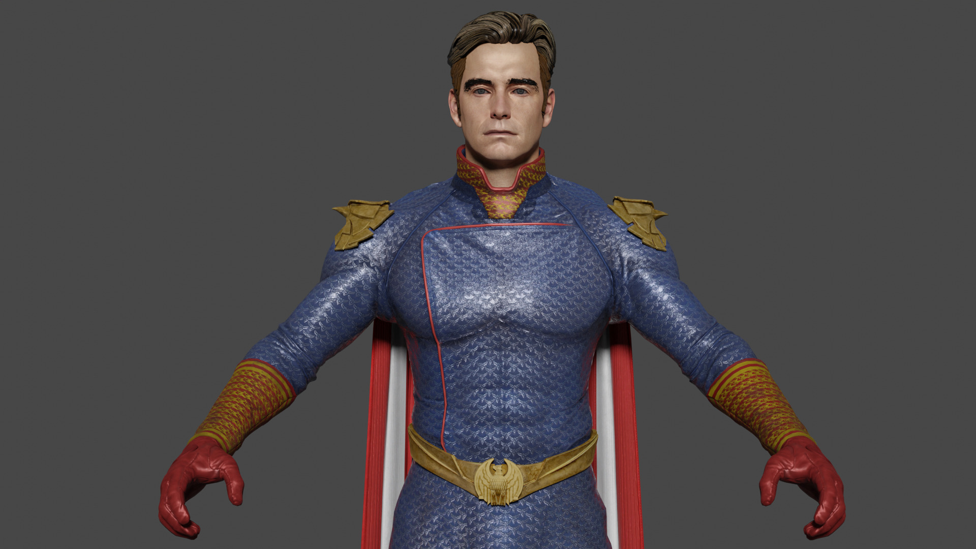 Homelander 3D Model 3D model_1