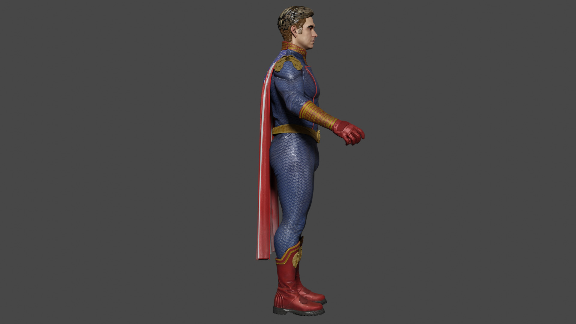 Homelander 3D Model 3D model_4