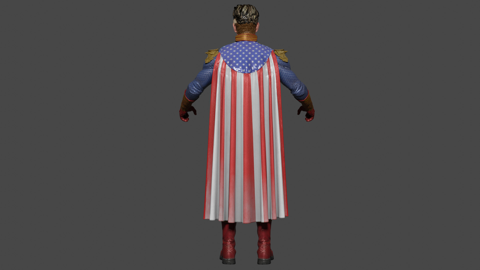 Homelander 3D Model 3D model_6