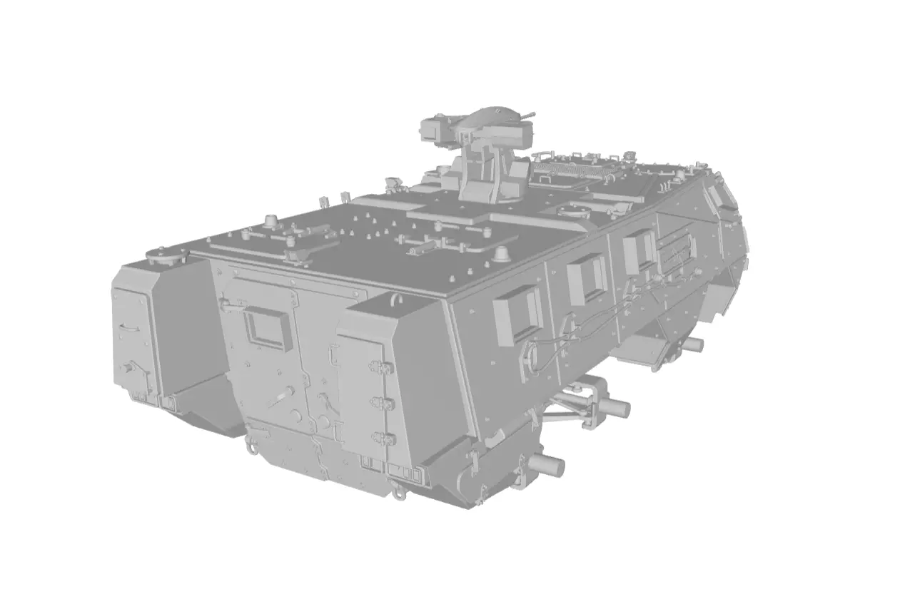 VAB MK3 6x6 Armored Vehicle 3D Printable Model 3D print model_12