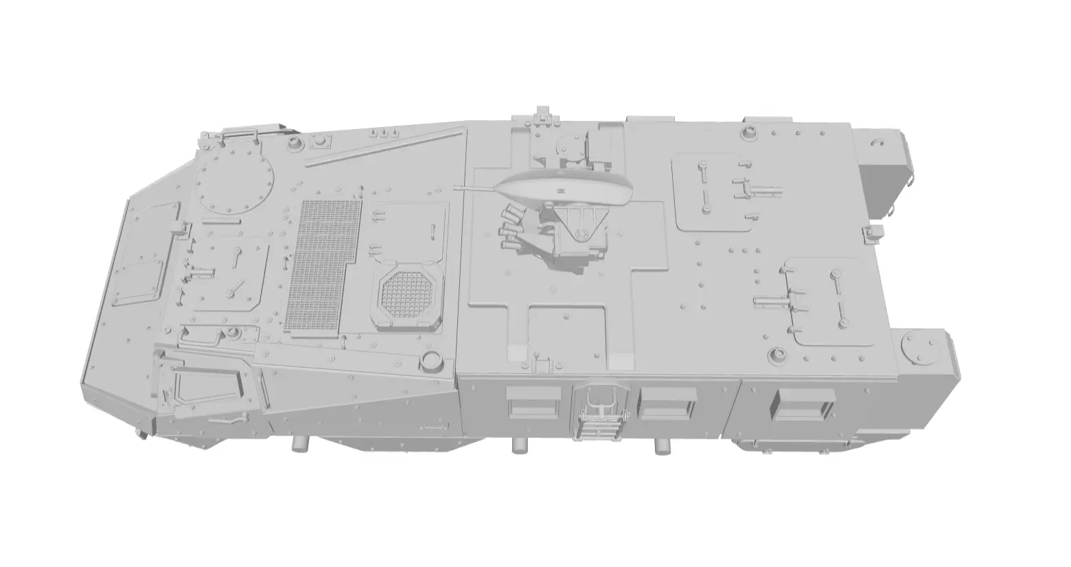 VAB MK3 6x6 Armored Vehicle 3D Printable Model 3D print model_16