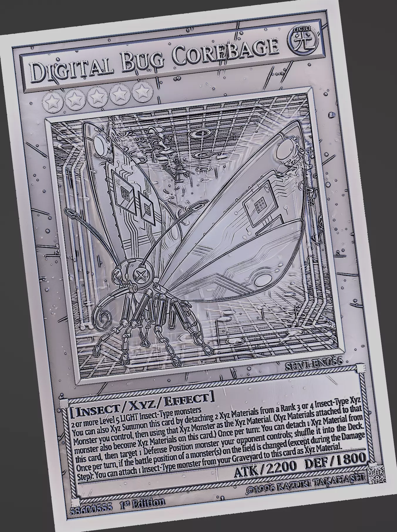 Digital Bug Corebage - yu-gi-oh Free 3D print model