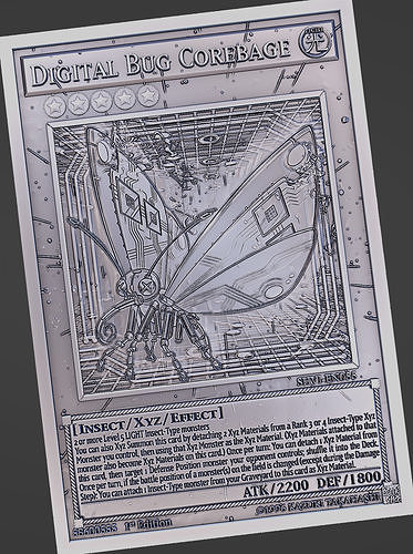 Digital Bug Corebage - yu-gi-oh Free 3D print model