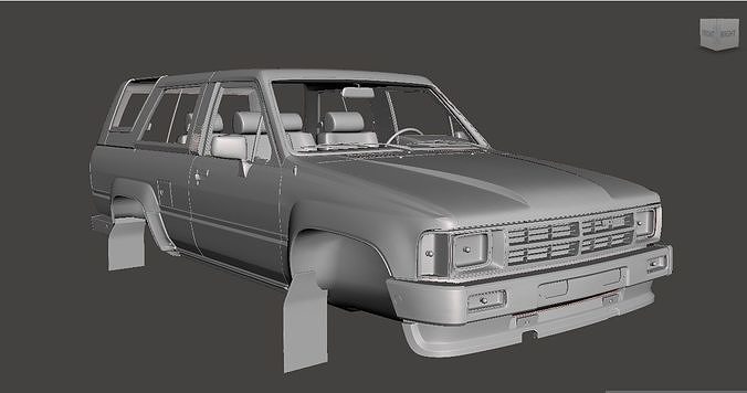 Toyota 4Runner Mk1 1986 3D print model