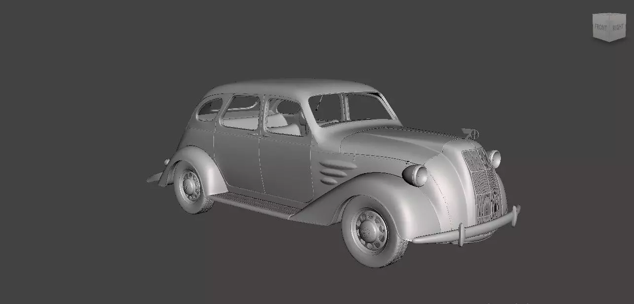 Toyota AA 1940 3D print model