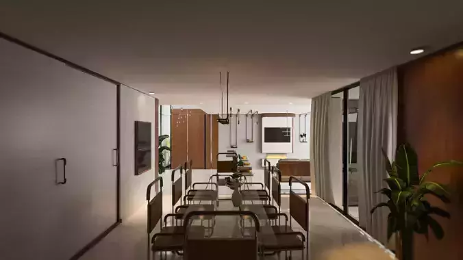 Modern Steam Punk Interior