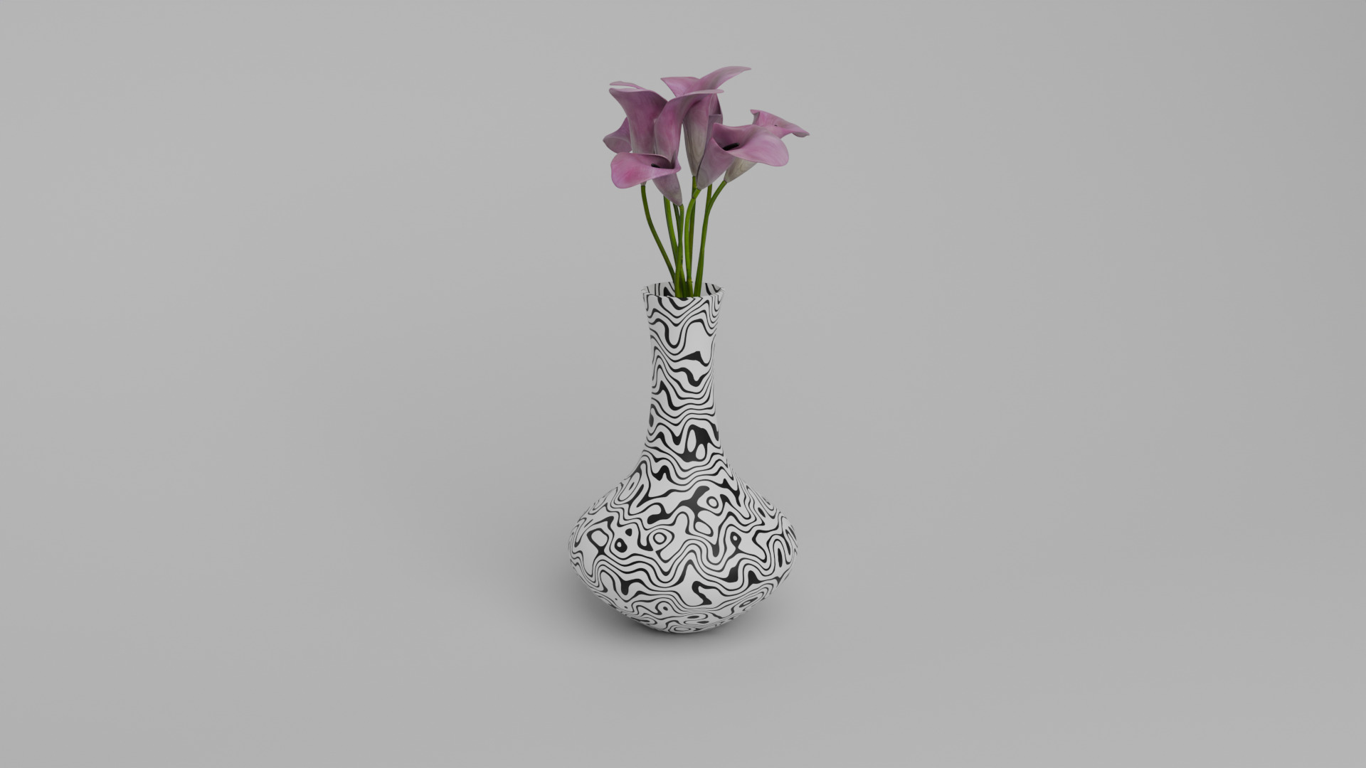 Optical Flow Vase Free 3D model_1