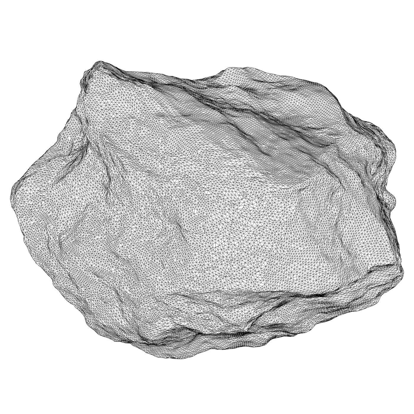 Desert Rock 03 3D model_4