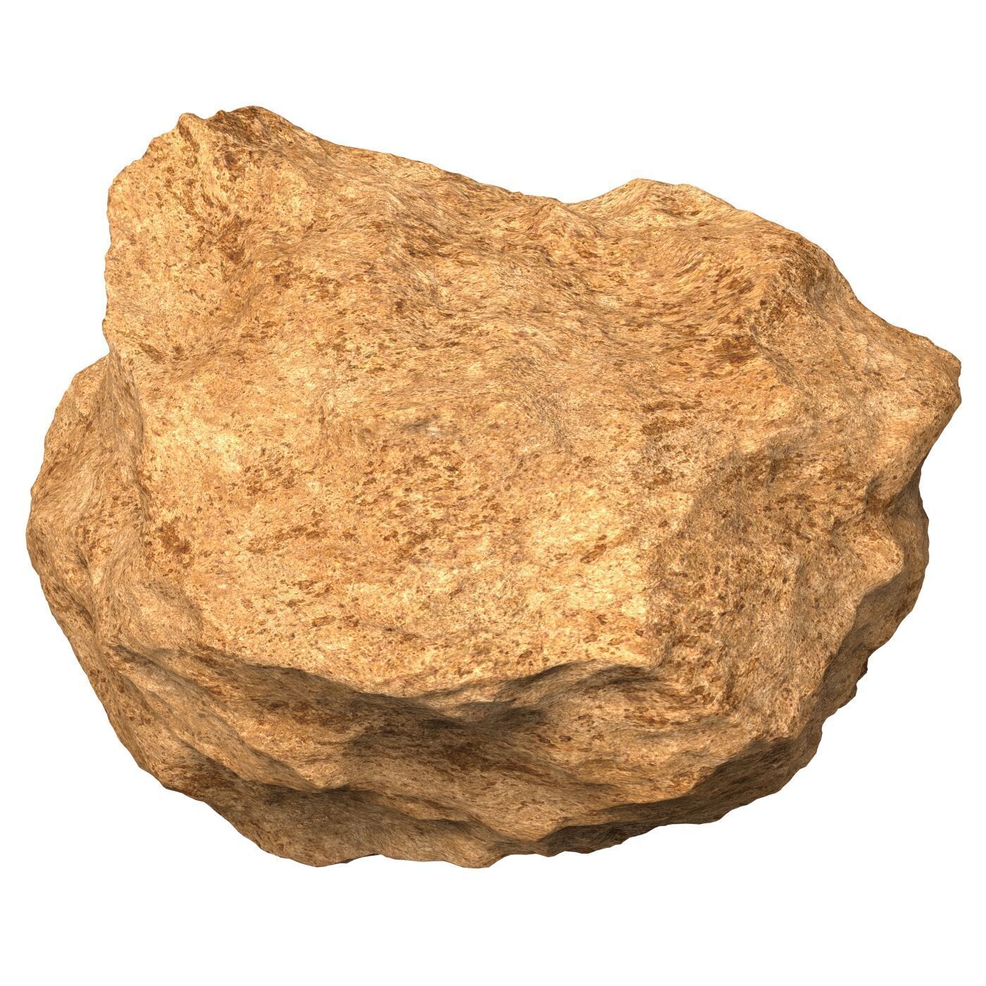 Desert Rock 03 3D model_1
