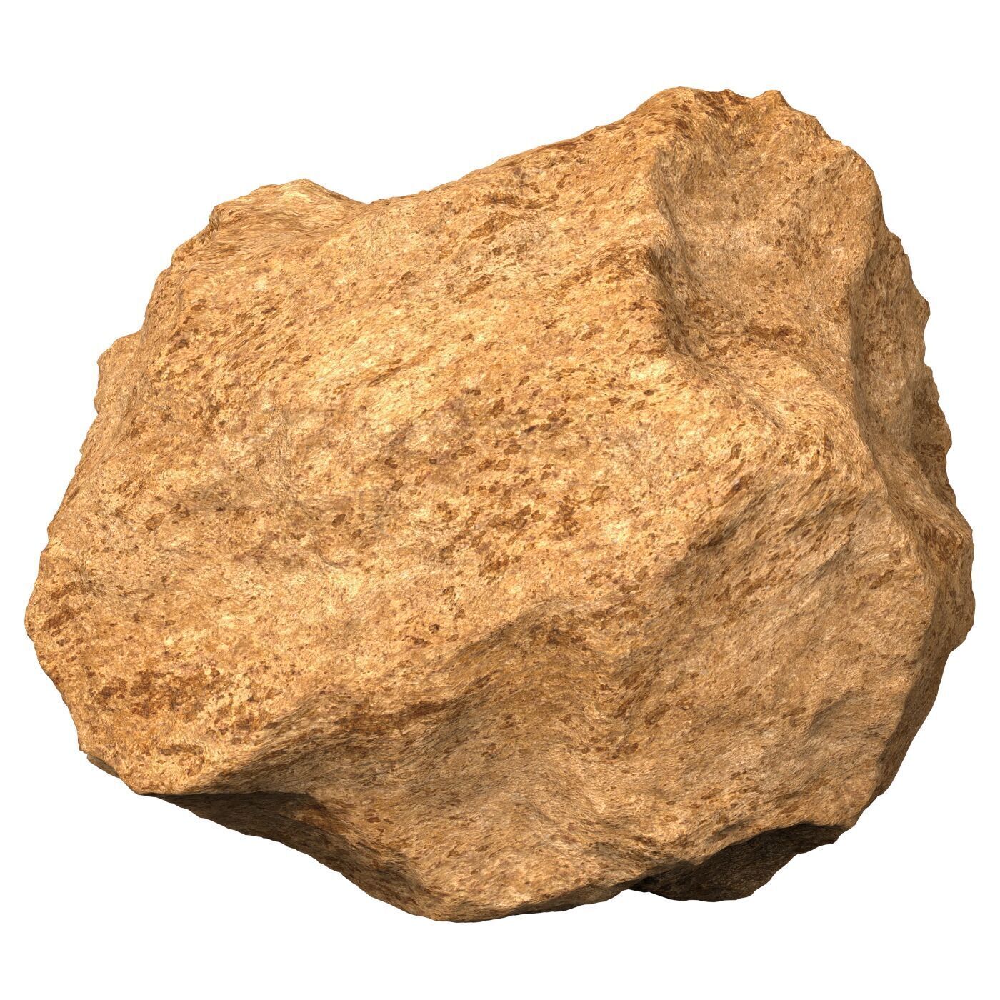 Desert Rock 03 3D model_2