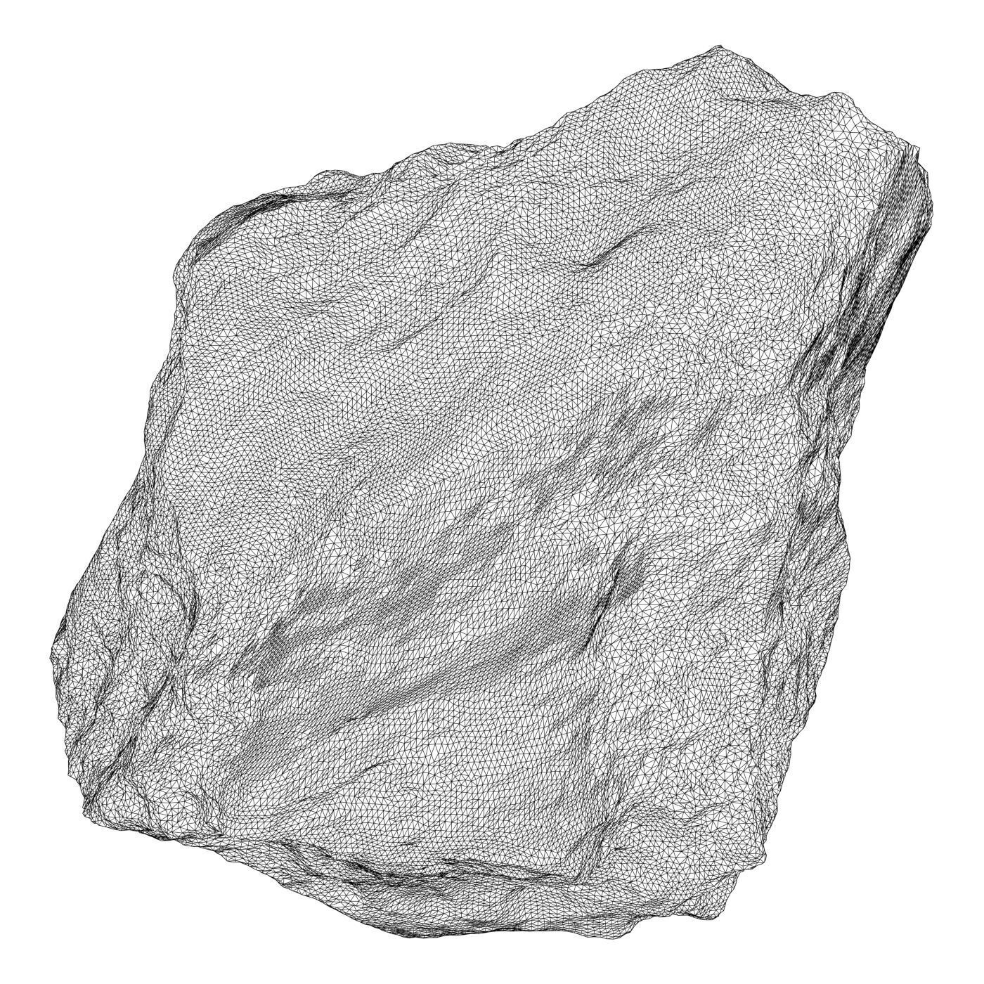 Desert Rock 04 3D model_4