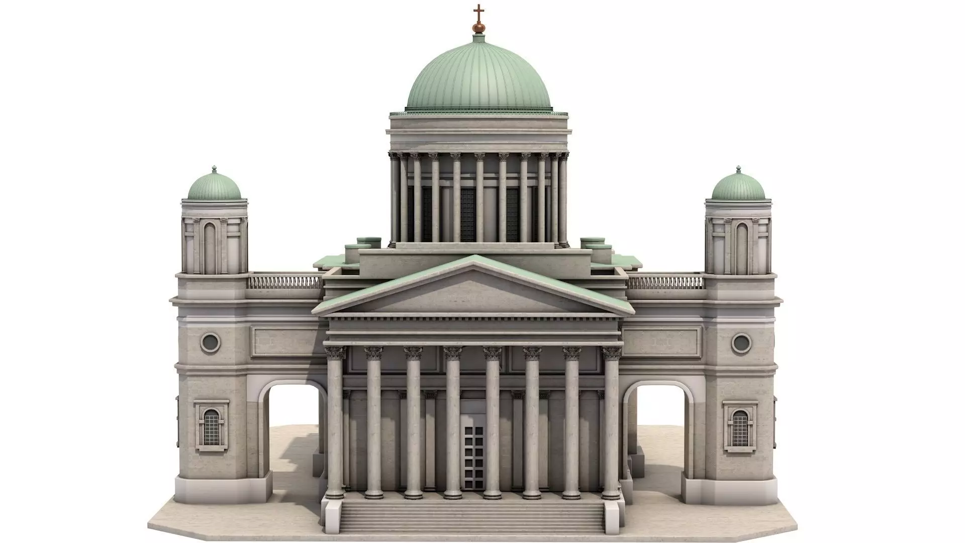 Esztergom Basilica 3D model