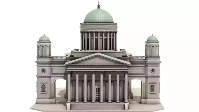 Esztergom Basilica 3D model