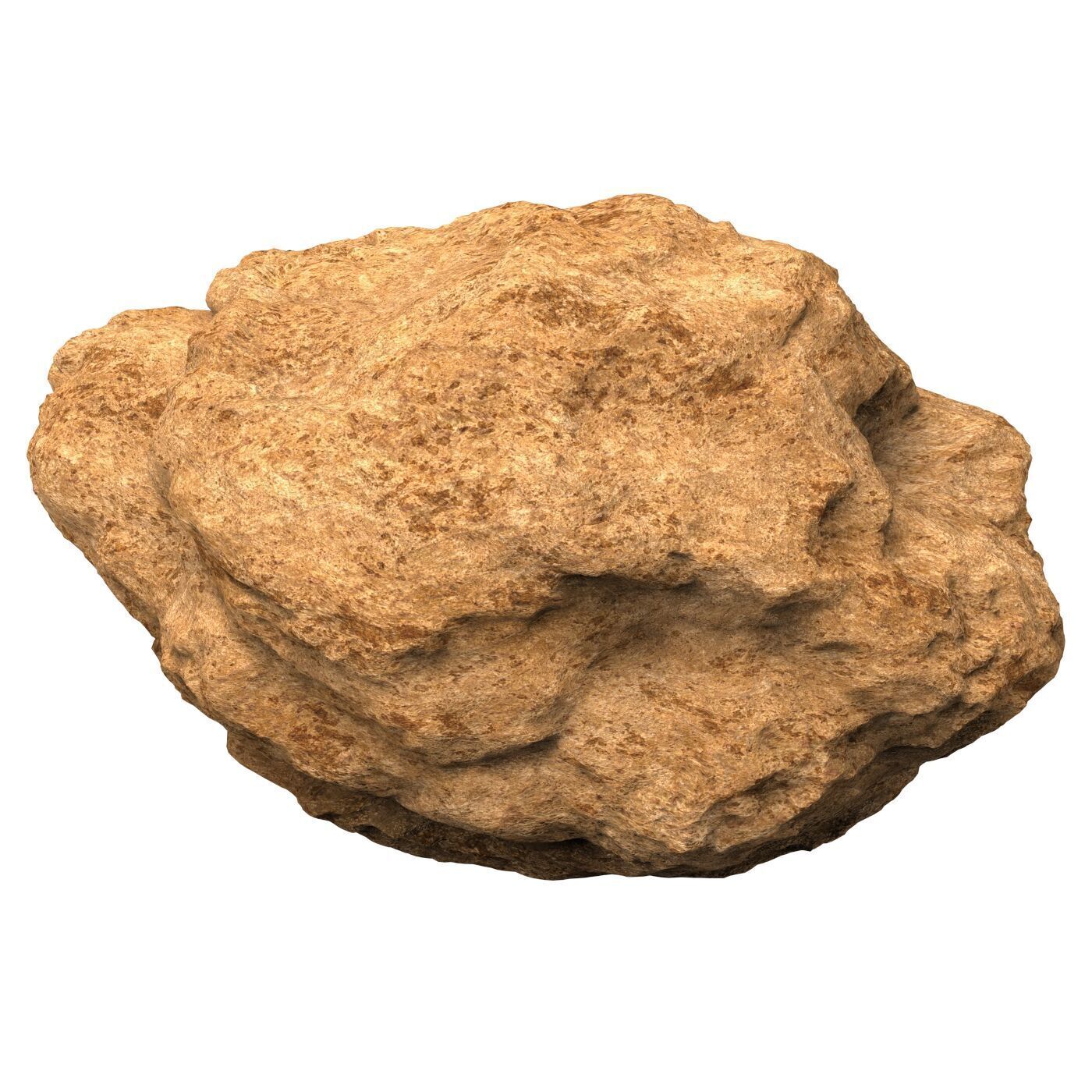 Desert Rock 05 3D model_1