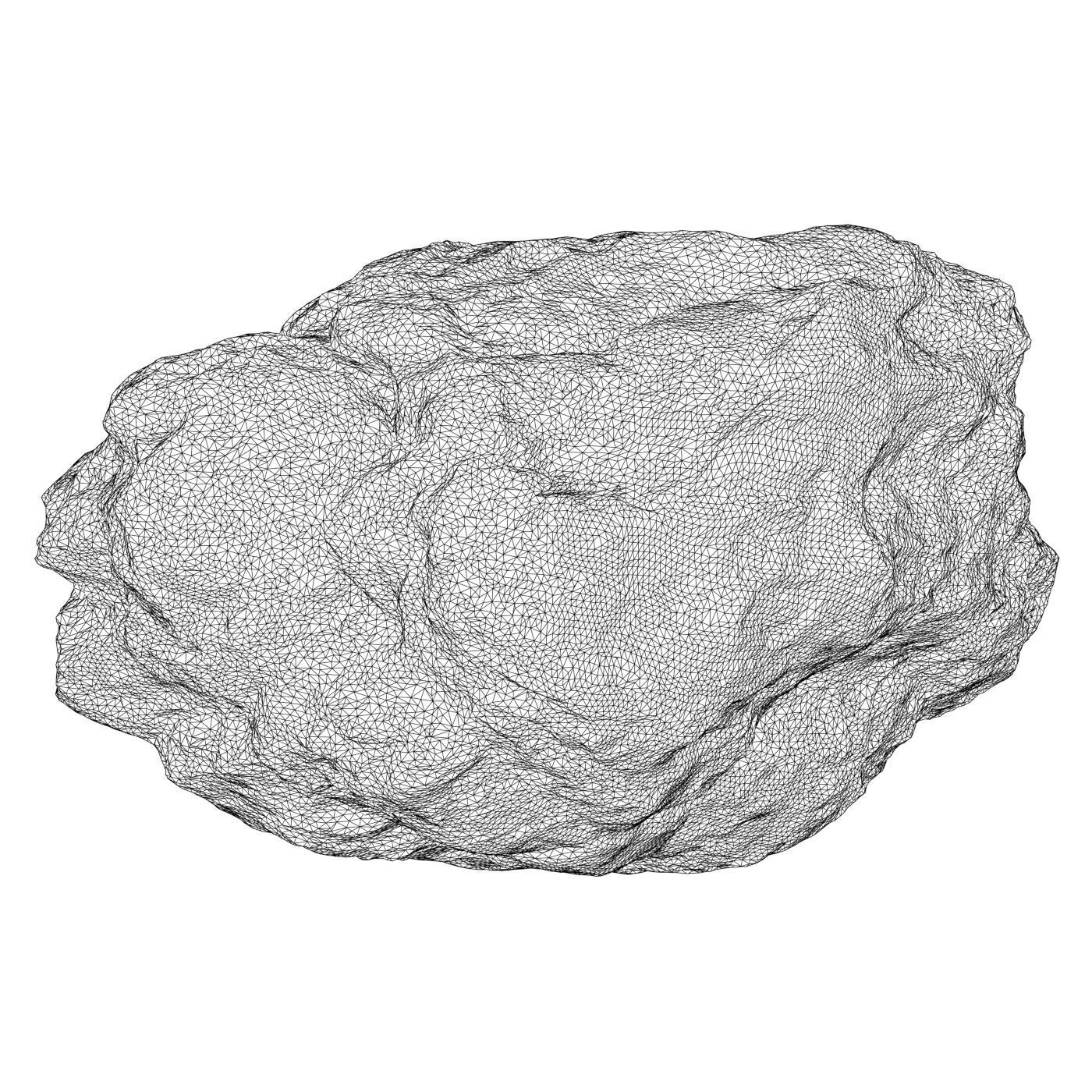 Desert Rock 05 3D model_4