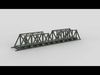 Railway Bridge 3D model_1