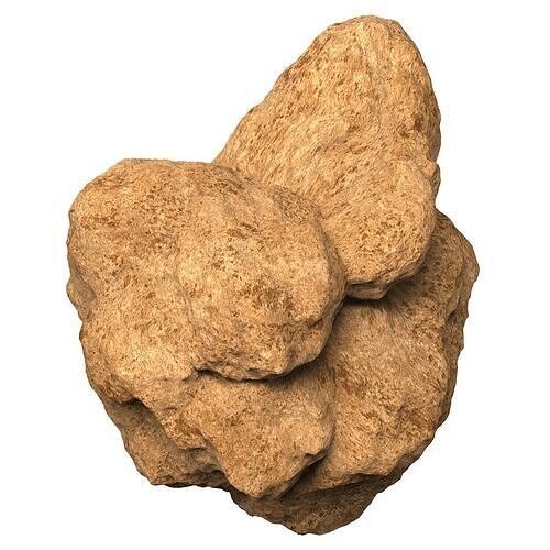 Desert Rock 07 3D model