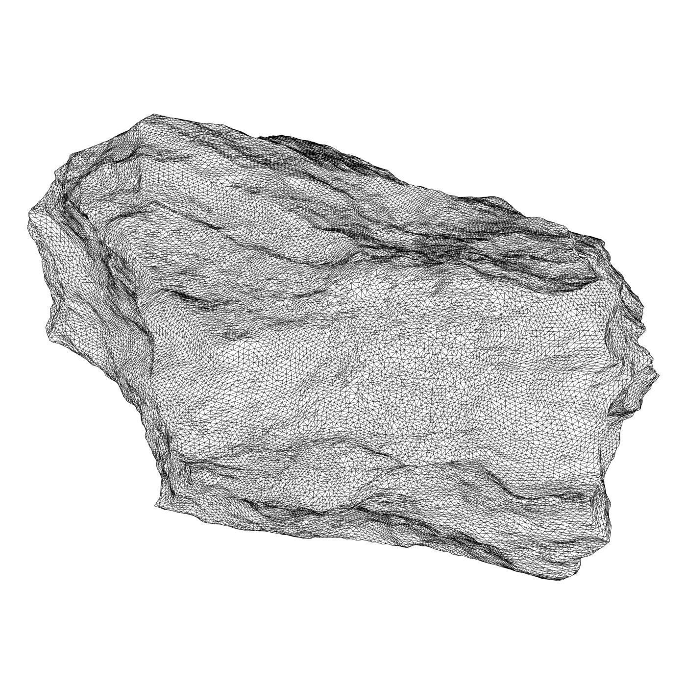 Desert Rock 09 3D model_4