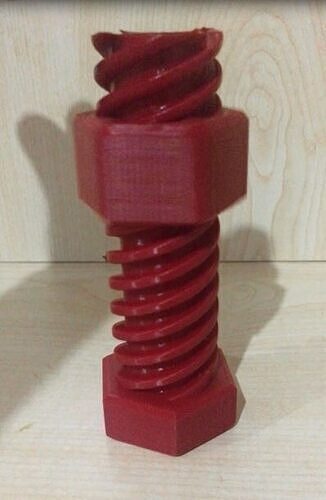 This Screw Blows My Mind  Spins on Its Own 3D print model