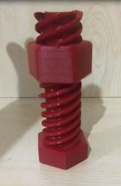 This Screw Blows My Mind  Spins on Its Own 3D print model_0