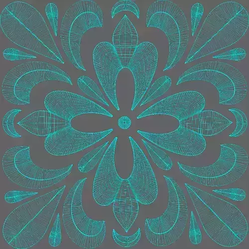 Ornamental Damask Seamless Pattern