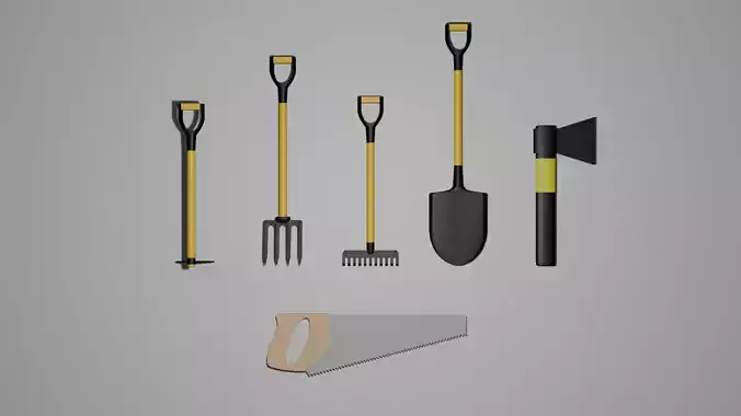 GARDEN TOOLS BUNDLE