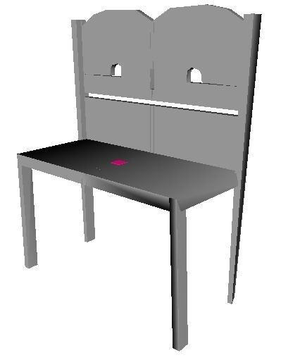 3D Bench Free low-poly 3D model