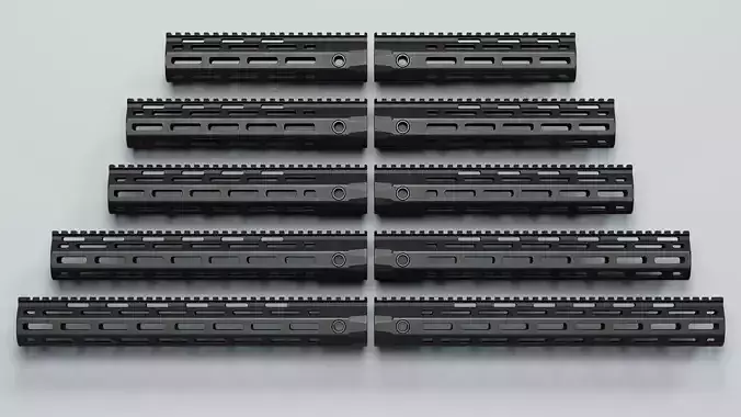 AR-15 - URX-4 Handguards - Replica