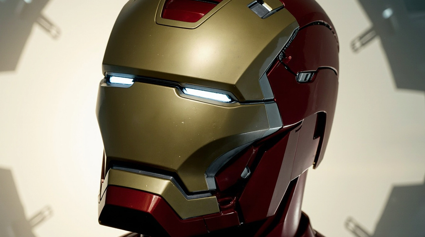 Iron Man Mark 85 MK85 Helmet  Avengers Endgame 3D Model Low-poly 3D model_3