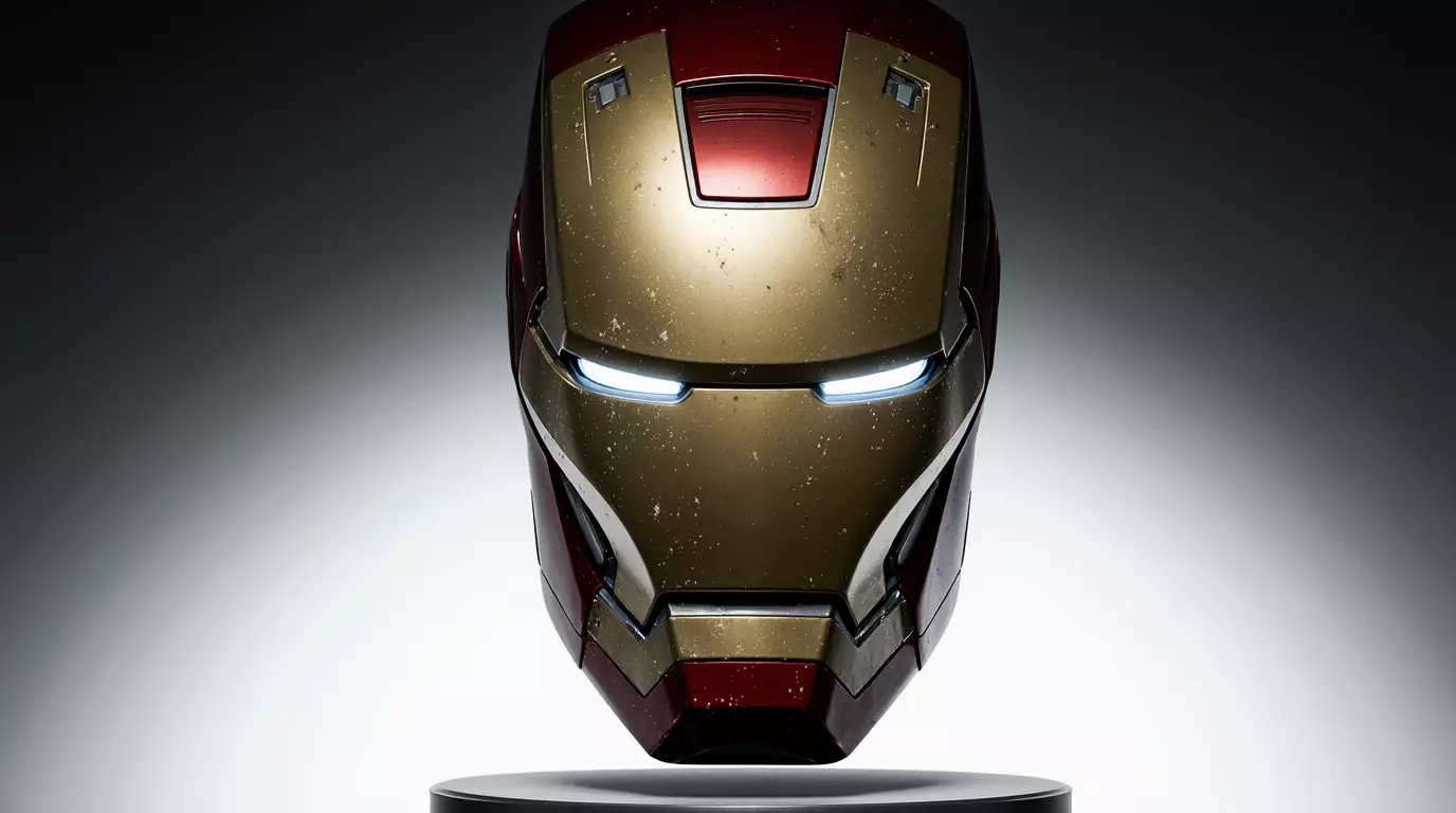 Iron Man Mark 85 MK85 Helmet  Avengers Endgame 3D Model Low-poly 3D model_0