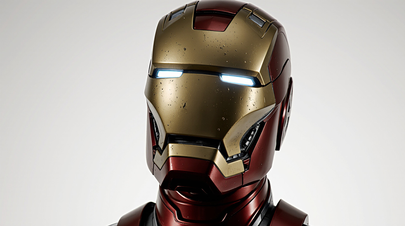 Iron Man Mark 85 MK85 Helmet  Avengers Endgame 3D Model Low-poly 3D model_6