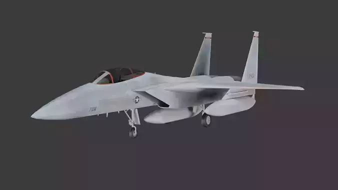 Modern Fighter jet  F-15 VERSION 2