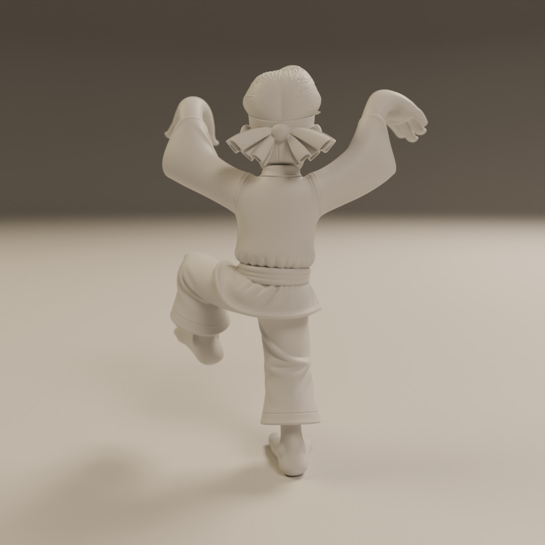 Daniel San 3D print model_3