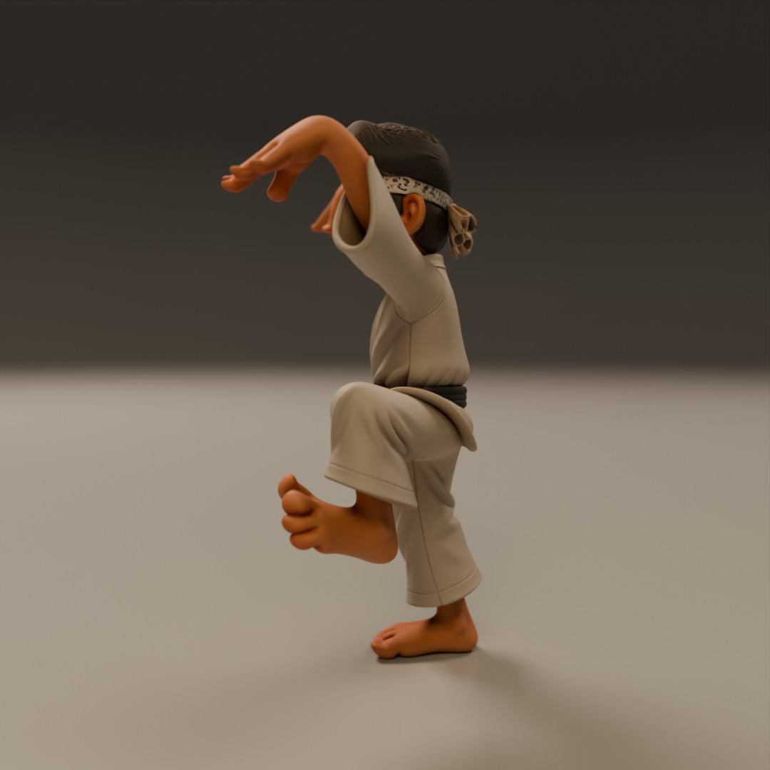 Daniel San 3D print model_10