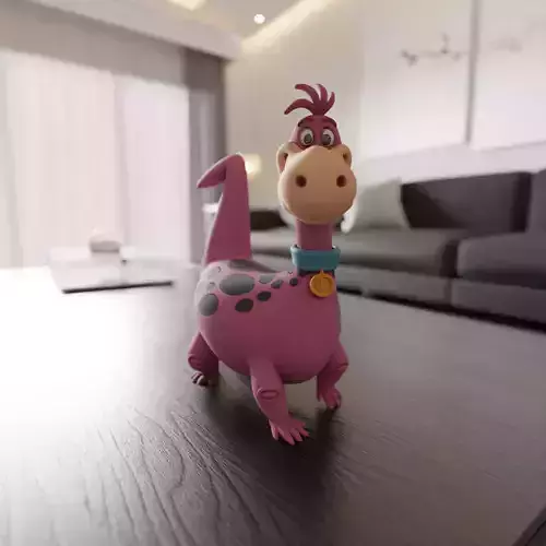 Dino pet 3D print model