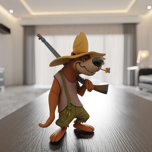 Paw Rugg 3D print model