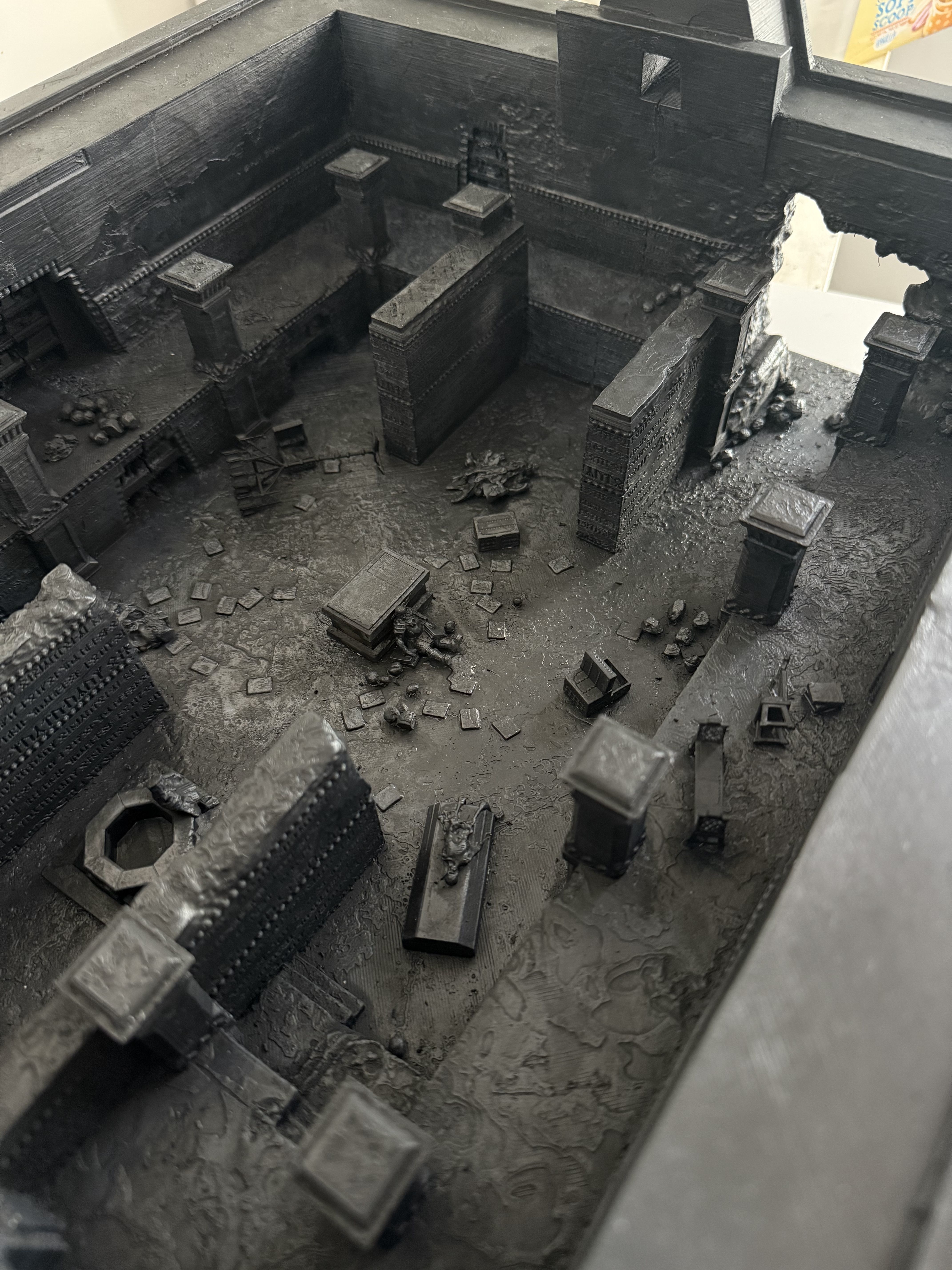 Balins Tomb Complete Diorama Set at Wargaming Scale 3D print model_22